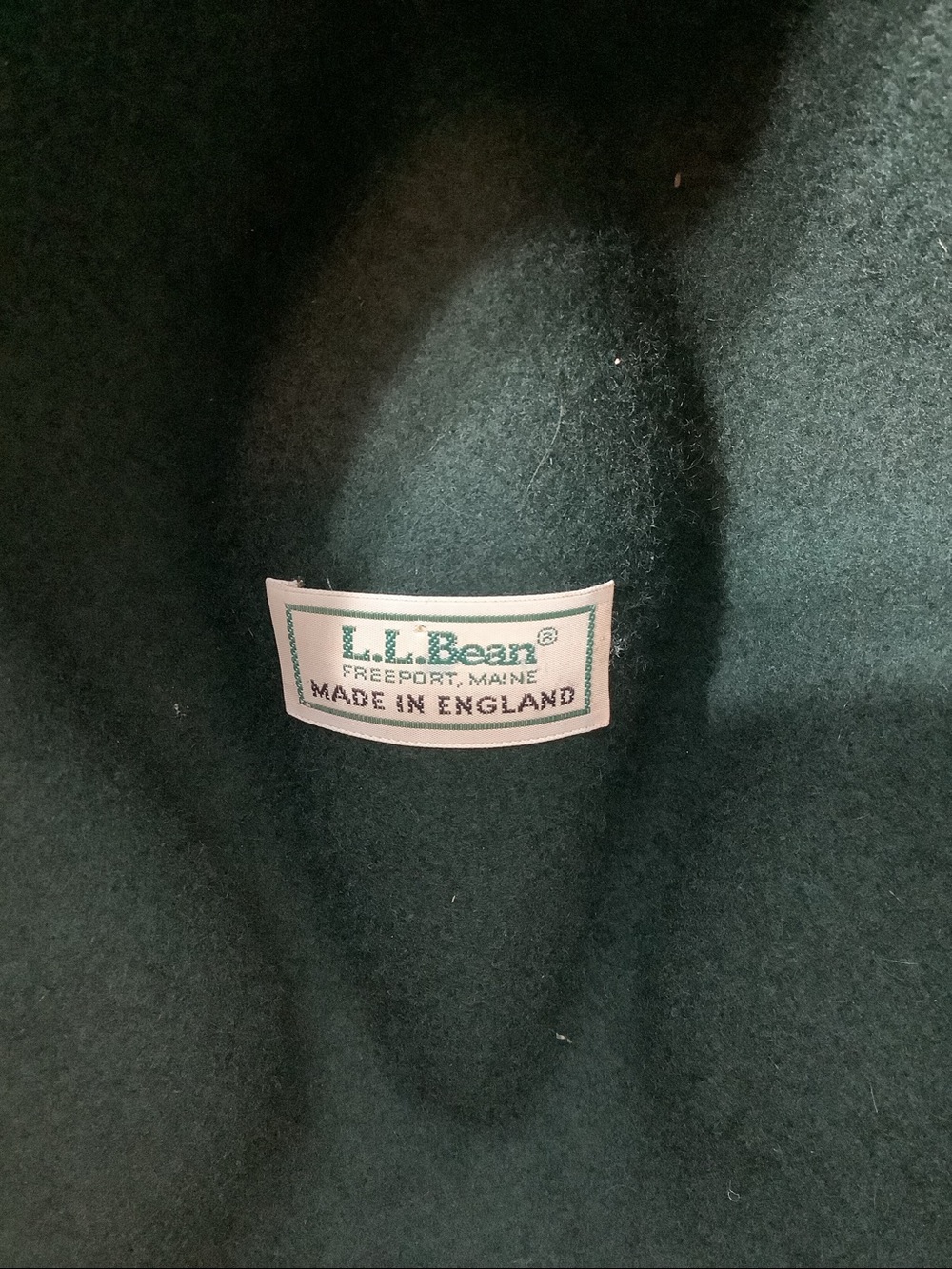 L.L. Bean forest green wool hat - Picture 9 of 9